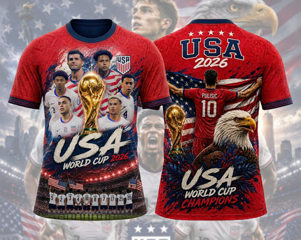 USA Football Jersey 2026 Ultimate World Cup Champions Gear