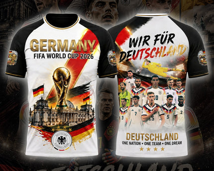 Wir Für Deutschland Germany World Cup 2026 Fan Jersey