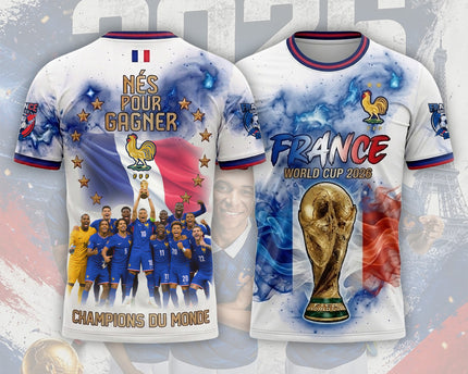 France World Cup 2026 Champions Jersey Nés Pour Gagner Soccer Jersey