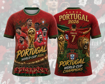 Portugal Football Jersey 2026 Ultimate World Cup Champions Gear