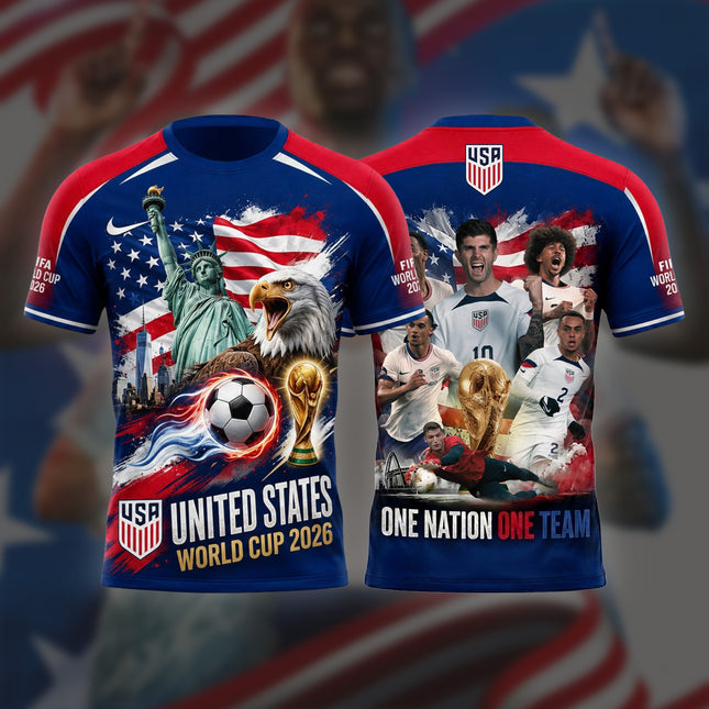 United States Football Team Fan Jersey - 2026 World Cup Premium Jersey