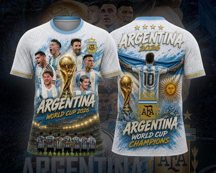 Argentina Football Jersey 2026 Ultimate World Cup Champions Gear
