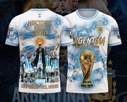 Argentina Soccer 2026 World Cup Championship All Over Print Jersey