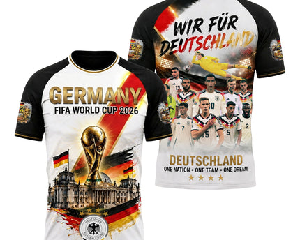 Wir Für Deutschland Germany World Cup 2026 Fan Jersey