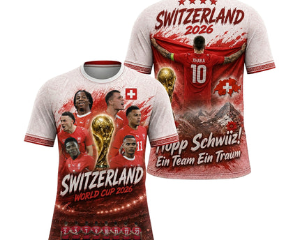 Switzerland 2026 World Cup Hopp Schwii Special Edition Jersey