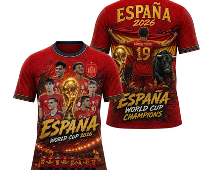 Spain Football Jersey 2026 Ultimate World Cup Champions Gear