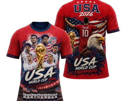 USA Football Jersey 2026 Ultimate World Cup Champions Gear