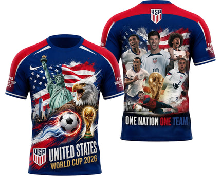 United States Football Team Fan Jersey - 2026 World Cup Premium Jersey