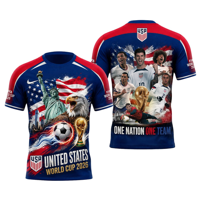 United States Football Team Fan Jersey - 2026 World Cup Premium Jersey