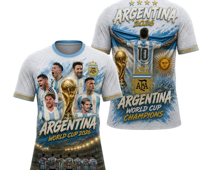 Argentina Football Jersey 2026 Ultimate World Cup Champions Gear