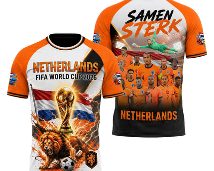 The Dutch Lion 2026 World Cup Netherlands Fan Jersey