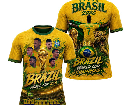 Limited Edition Brazil World Cup 2026 Fan Jersey - Support The Seleção!