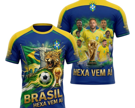 Brazil Football Jersey 2026 - Ultimate "Hexa Vem Aí" Fan Gear Jersey