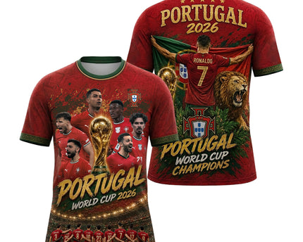 Portugal Football Jersey 2026 Ultimate World Cup Champions Gear