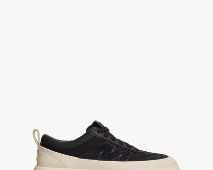 Men's Moncler Altive Leather Black Sneakers