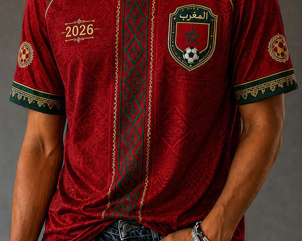 Morocco FIFA World Cup 2026 T-Shirt Morocco National Team WC Merch Soccer Supporter Gifts