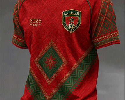Morocco FIFA World Cup 2026 T-Shirt Morocco National Team WC Merch Sport Fan Apparel Gifts