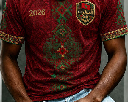 Morocco FIFA World Cup 2026 T-Shirt Morocco National Team WC Merch Sport Tournament Gifts Ideas
