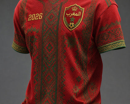 Morocco FIFA World Cup 2026 T-Shirt Morocco Soccer Team Merch Best Gifts For Football Fan