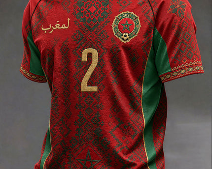 Morocco FIFA World Cup 2026 T-Shirt Morocco Soccer Team Merch Unique Gifts For Football Lovers