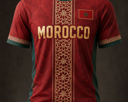 Morocco FIFA World Cup 2026 T-Shirt World Cup Game Day Merch Unique Gifts For Brothers