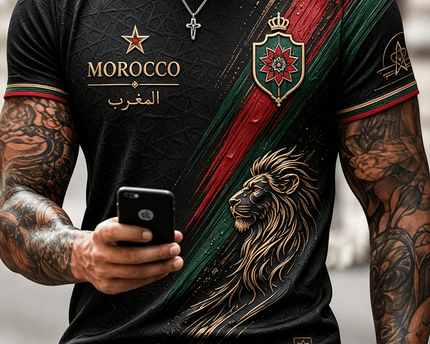 Morocco FIFA World Cup 2026 T-Shirt World Cup Game Day Merch Unique Gifts For Men