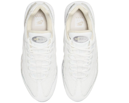 Men's  Nike Air Max 95 White Beige Grey Shoes