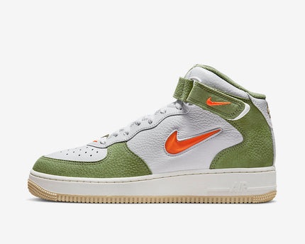Men's Nike Air Force 1 Mid Olive Green Shoes