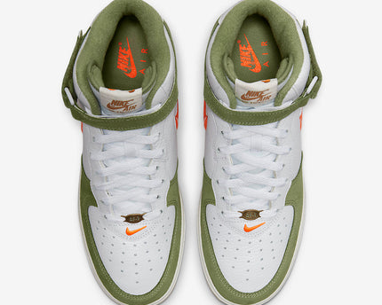 Men's Nike Air Force 1 Mid Olive Green Shoes