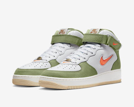 Men's Nike Air Force 1 Mid Olive Green Shoes