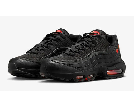 Men's Nike Air Max 95 Black Firey Orange Shoes