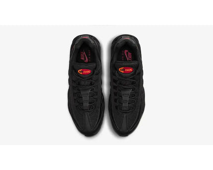 Men's Nike Air Max 95 Black Firey Orange Shoes