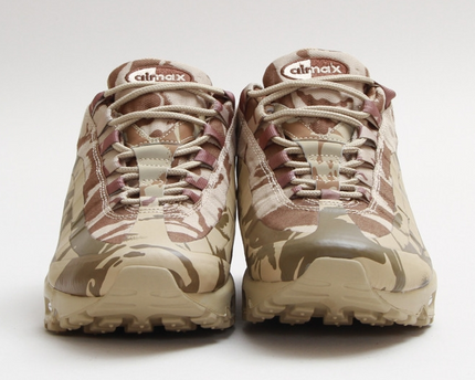 Men's Nike Air Max 95 Desert Tan Brown Camo Shoes