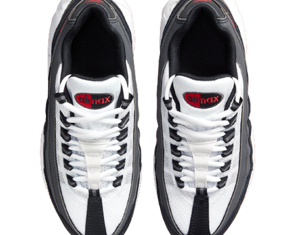 Men's Nike Air Max 95 Iron Grey Red Shoes