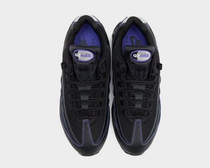 Men's Nike Air Max 95 Black Purple Shoes