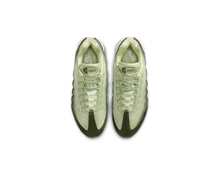 Men's Nike Air Max 95 Olive Aura Metallic Silver Shoes