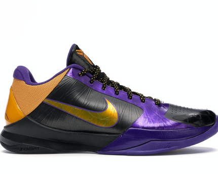 Men's Kobe 5 Laker Away Shoes