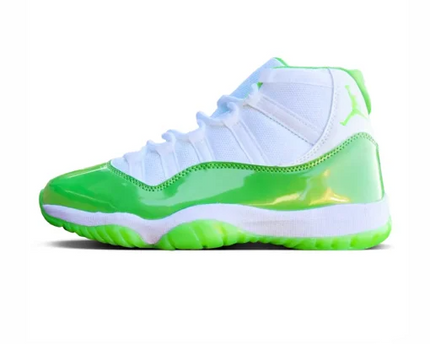 Men's Nike Air Jordan 11 Lime Green Shoes