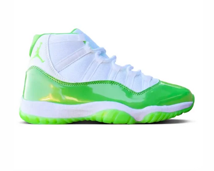 Men's Nike Air Jordan 11 Lime Green Shoes
