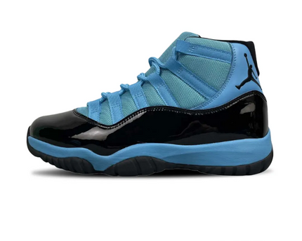 Men's Nike Air Jordan 11 Blue Black Shoes