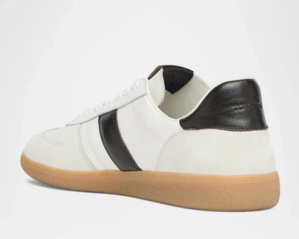 Men's Tom Ford Suede Sneakers With Panels Optical White
