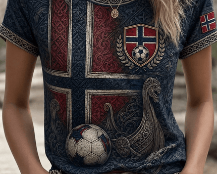 Norway FIFA World Cup 2026 T-Shirt Norway FWC 26 Clothes Gifts For Fans