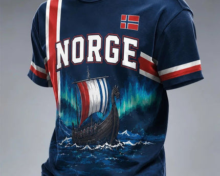 Norway FIFA World Cup 2026 T-Shirt Norway National Soccer Merchandise Gift For Match Day Fans