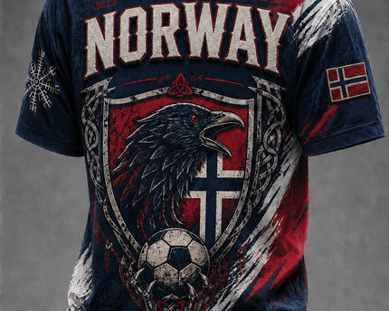 Norway FIFA World Cup 2026 T-Shirt Norway National Team FIFA WC Merch Best Gifts For Soccer Lovers
