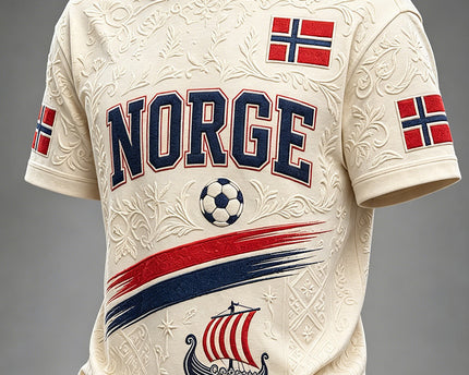 Norway FIFA World Cup 2026 T-Shirt Norway National Team FIFA WC Merch Gift Ideas For Soccer Fans