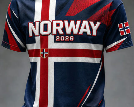 Norway FIFA World Cup 2026 T-Shirt Norway National Team FIFA WC Merch Soccer Brother Gifts