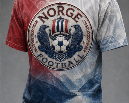 Norway FIFA World Cup 2026 T-Shirt Norway National Team FIFA WC Merch Soccer Enthusiast Gifts
