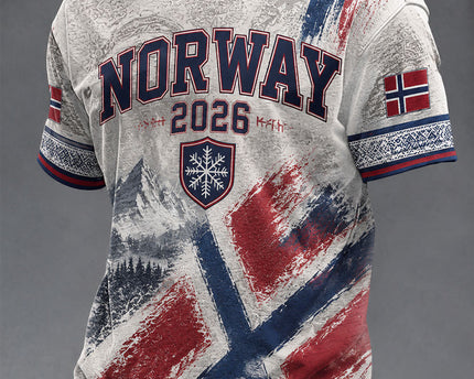 Norway FIFA World Cup 2026 T-Shirt Norway National Team FIFA WC Merch Soccer Sister Gifts