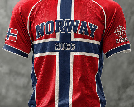 Norway FIFA World Cup 2026 T-Shirt Norway National Team FIFA WC Merch Soccer Themed Gifts