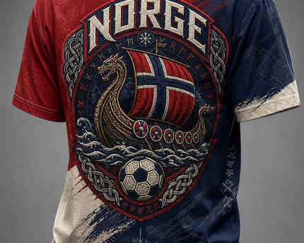 Norway FIFA World Cup 2026 T-Shirt Norway National Team FIFA WC Merch Unique Gifts For Soccer Lovers